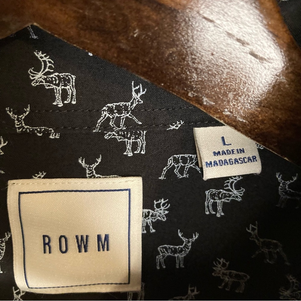 ROWM button down shirt - Picture 5 of 9